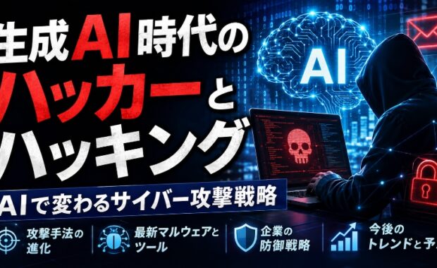 生成AI時代のハッカーとハッキング:AIで変わるサイバー攻撃戦略