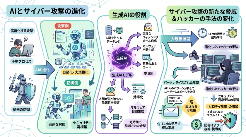 AIとサイバー攻撃の進化