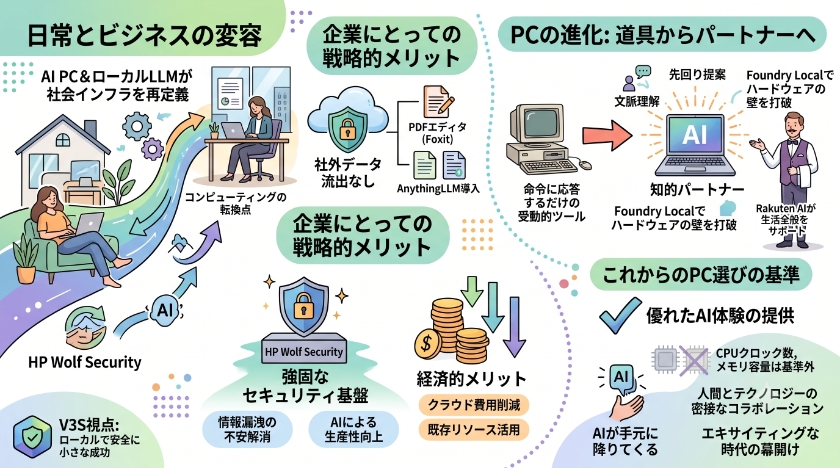 私たちの日常とビジネスはどう変わるのか