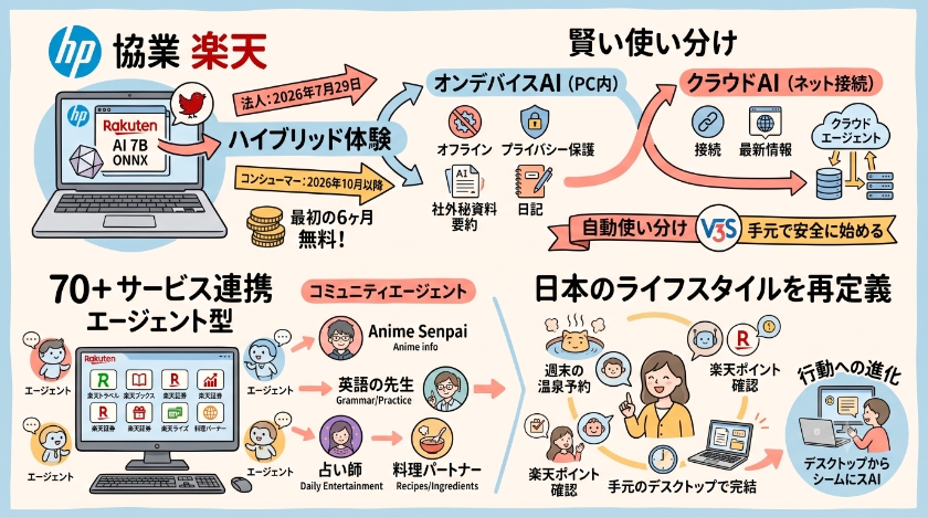 日本のライフスタイルを変えるRakuten AI for Desktop