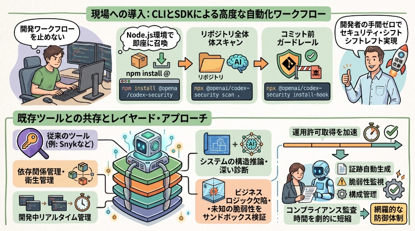 現場への導入：CLIとSDKによる高度な自動化ワークフロー