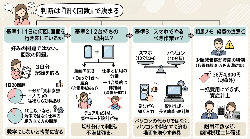 私ならこう分析する｜判断は「開く回数」で決まる