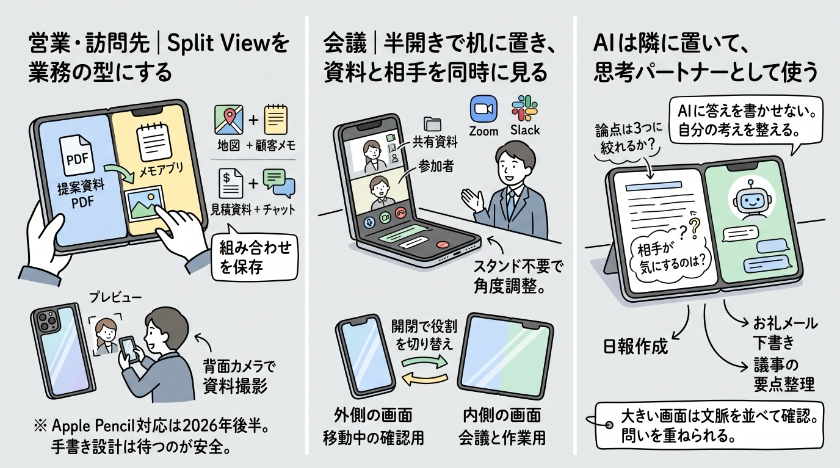 私ならこう使う｜Split Viewを業務の型にする