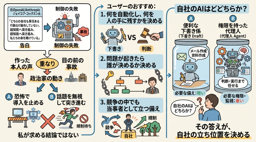 私の結論――絶滅論を遠ざけるのではなく、判断の質を上げる