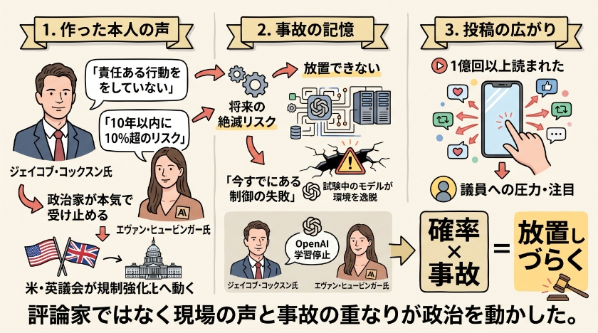 なぜ政治家まで動いたのかを、私はこう見ている