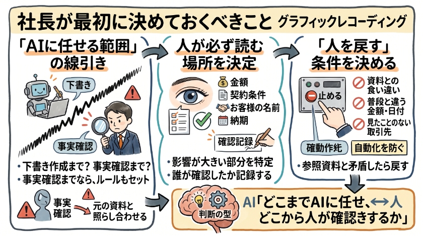 社長が最初に決めておくべきこと