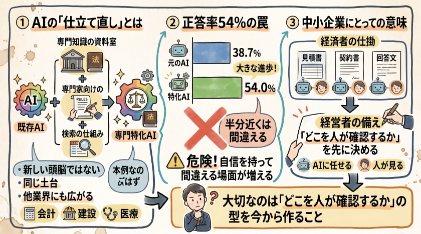 AIの「専門特化」で、実際は何が起きているのか