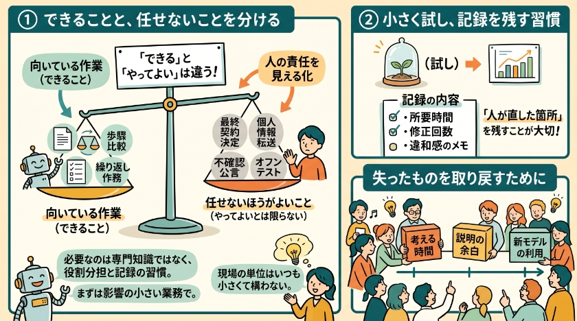 失ったものを取り戻す、現場の向き合い方