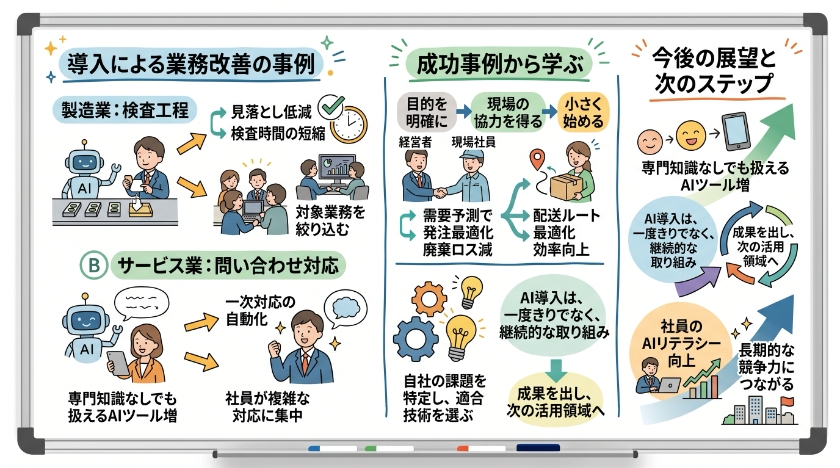 AI導入による成果と効果