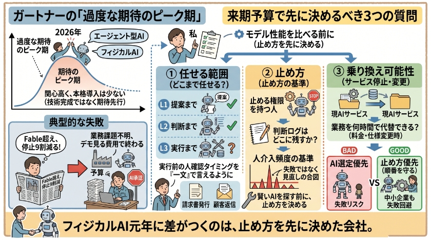 日立の「制御ガードレール」が教える、AIを安全に使うための設計