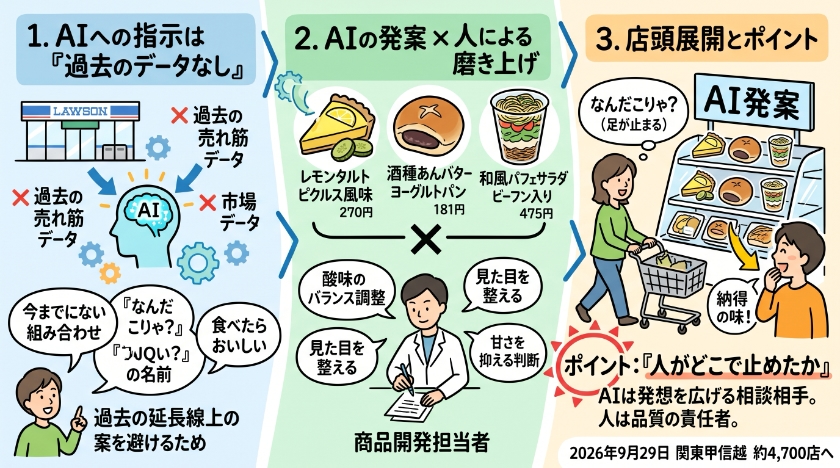 ローソンが棚に並べた「なんだこりゃ?」の商品