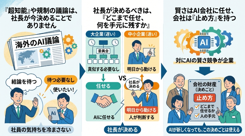 海外や大企業の話は、そのまま真似しなくていい