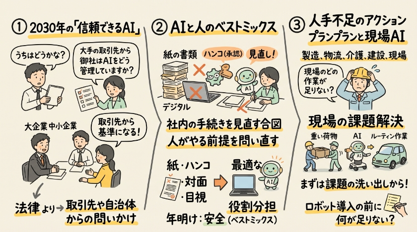 指示の中身を、中小企業の言葉に置き換える