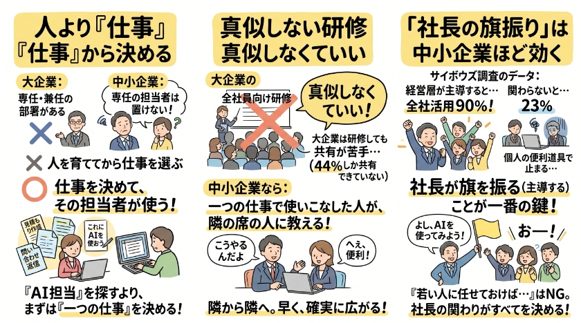 私ならこの数字を、中小企業の目線でこう読みます