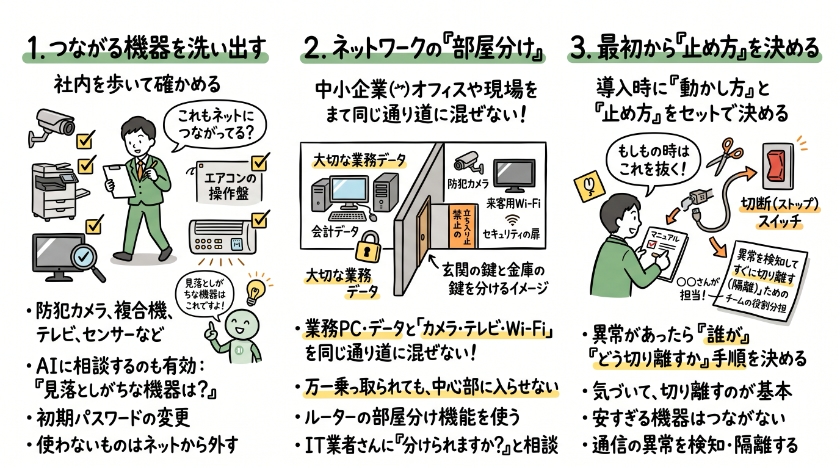 御社のネットワークで、今日からできること
