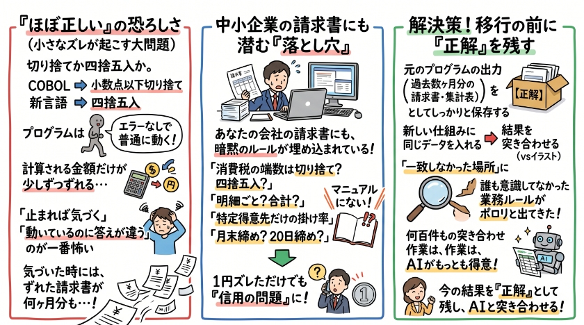 「ほぼ正しい」では通用しない――完全一致という基準が教えること
