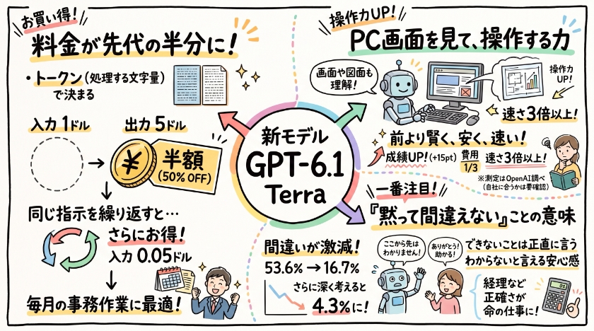 今回の発表で何が変わったのか