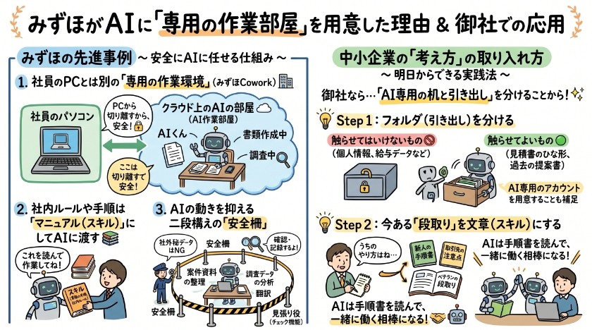 みずほが社員一人ずつに「専用の作業部屋」を用意した理由