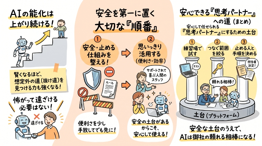 おわりに ― AIを頼れる相棒にするために