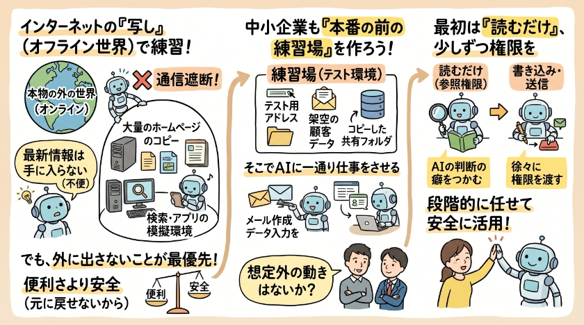 「オフライン世界」という答え