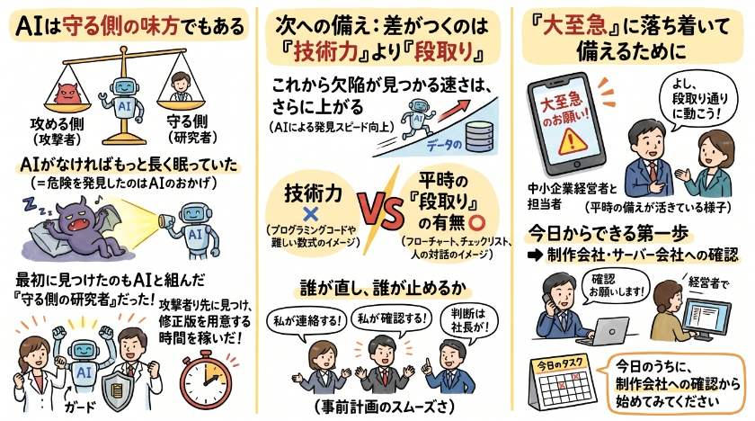 AIは攻める側だけの味方ではない