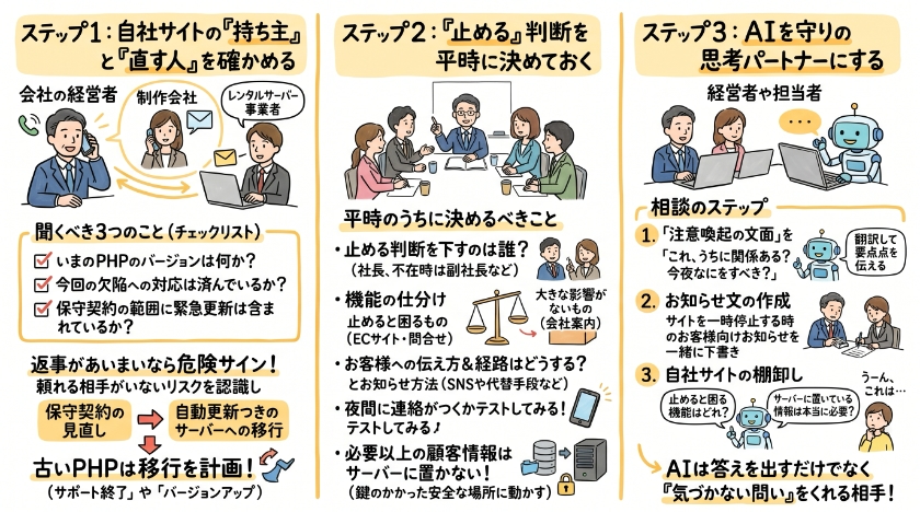 御社ならこう備える