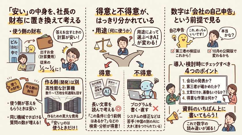 「安い」の中身を、社長の財布に置き換えて考える